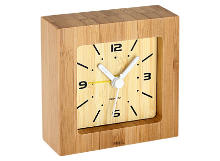 tienda online de Reloj Despertador de Bamboo